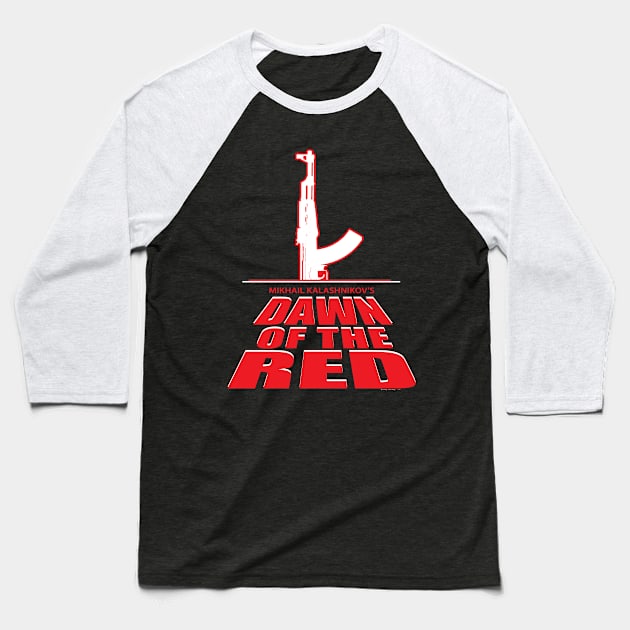 Dawn of the Red Baseball T-Shirt by Illustratorator